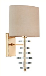 Фото Бра Crystal Lux ARMANDO AP1.2 GOLD