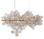 Фото 1 Светильник подвесной Crystal Lux DESEO SP12 L1000 GOLD