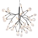 Фото 2 Светильник подвесной Crystal Lux EVITA SP36 BLACK/TRANSPARENT