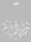 Фото 1 Светильник подвесной Crystal Lux EVITA SP63 WHITE/TRANSPARENT