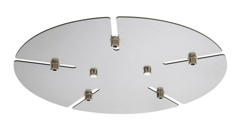 Фото Универсальная потолочная база Crystal Lux D350-5 NICKEL