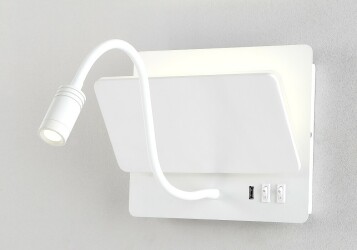 Фото Бра Crystal Lux CLT 226W250USB WH