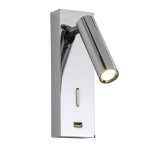 Фото 3 Бра Crystal Lux CLT 210W USB CH
