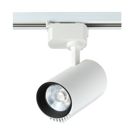 Фото Cветильник трековый однофазный Crystal Lux CLT 0.31 007 20W WH