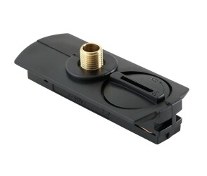 Фото Адаптер для однофазного шинопровода Crystal Lux CLT 0.212 02 BL