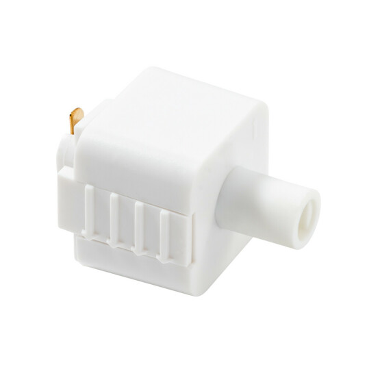 Фото Адаптер для однофазного шинопровода Crystal Lux CLT 0.212 03 WH