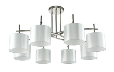 Фото Люстра Crystal Lux SERGIO PL8 NICKEL