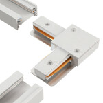 Фото 3 Соединитель L-образный (однофазный) Crystal Lux CLT 0.211 07 WH