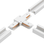 Фото 3 Соединитель T-образный (однофазный) Crystal Lux CLT 0.211 08 WH