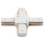 Фото 2 Соединитель X-образный (однофазный) Crystal Lux CLT 0.211 09 WH