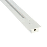 Фото 1 Шинопровод встраиваемый однофазный с питанием и заглушкой Crystal Lux CLT 0.121 01 L2000 WH