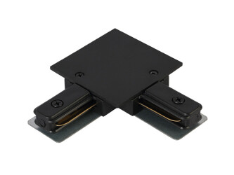 Фото Соединитель L-образный (однофазный) для встраиваемого шинопровода Crystal Lux CLT 0.2211 03 BL