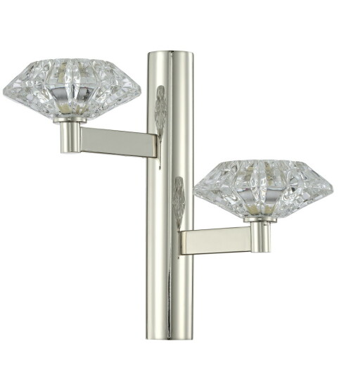Фото Бра Crystal Lux REBECA AP2 NICKEL
