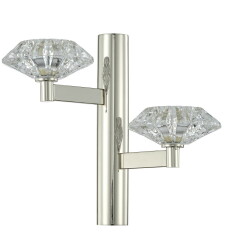 Фото Бра Crystal Lux REBECA AP2 NICKEL