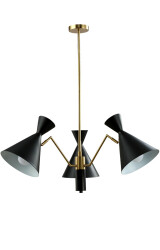Фото Люстра Crystal Lux JOVEN SP3 GOLD/BLACK