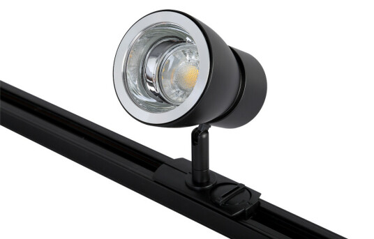 Фото Светильник трековый однофазный Crystal Lux CLT 0.31 009 BL-CH