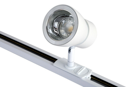 Фото Светильник трековый однофазный Crystal Lux CLT 0.31 009 WH-CH