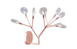 Фото Бра Crystal Lux EVITA AP9 COPPER/TRANSPARENT