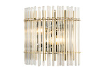 Фото 1 Бра Crystal Lux AURELIO AP2 GOLD+CHROME/TRANSPARENT