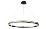 Фото 1 Люстра Crystal Lux FERNANDO SP88W LED D1000 BLACK/GOLD