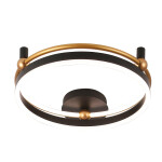 Фото 2 Светильник потолочный Crystal Lux FERNANDO PL48W LED BLACK/GOLD