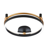 Фото 4 Светильник потолочный Crystal Lux FERNANDO PL48W LED BLACK/GOLD