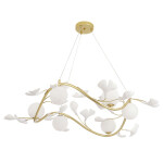 Фото 2 Люстра Crystal Lux COLIBRI SP6 GOLD