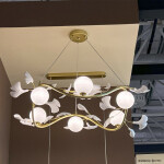 Фото 4 Люстра Crystal Lux COLIBRI SP6 GOLD