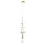 Фото 1 Светильник подвесной Crystal Lux VALENCIA SP1.4 GOLD