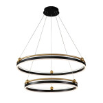 Фото 2 Люстра Crystal Lux FERNANDO SP123W LED  BLACK/GOLD