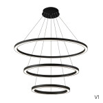 Фото 1 Люстра Crystal Lux FORTUNA SP158W LED BLACK
