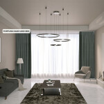 Фото 4 Люстра Crystal Lux FORTUNA SP158W LED BLACK