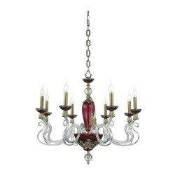 Фото Подвесная люстра Dio DArte Elite Rimini E 1.1.8 Red