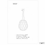 Фото 1 Настенный светильник iLamp CENTO 9935P/1-D300 CLEAR