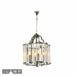 Фото Подвесная люстра iLamp Qeens P9501-4 Nickel