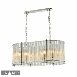 Фото Подвесная люстра iLamp Manhattan P2554-12 Nickel