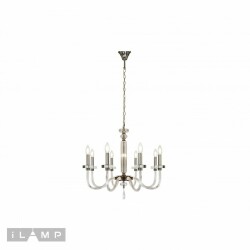 Фото Подвесная люстра iLamp Vibe P9474-8 Nickel