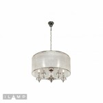 Фото Подвесная люстра iLamp Chelsea P2400-5 Nickel