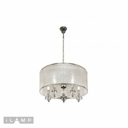 Фото Подвесная люстра iLamp Chelsea P2400-5 Nickel