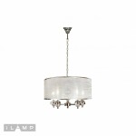 Фото 1 Подвесная люстра iLamp Chelsea P2400-5 Nickel