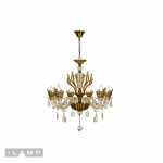 Фото Подвесная люстра iLamp Asia 61078-6 BR