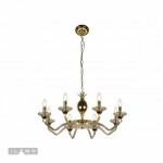 Фото Подвесная люстра iLamp Flo YT2049-8 GD+COG