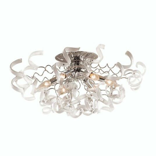 Фото CL222161 Рандом Хром+Прозр+Бел Св-к Люстра