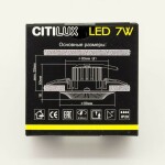 Фото 2 CLD042W1 Дзета Белый+Хром LED Св-к Встраив.