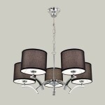 Фото 2 CL460152 Эвора Рондо Черный  Св-к Люстра