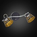 Фото 1 CL508522 Орегон Черный Св-к Наст-Потол, LED 2*5W