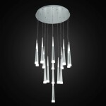 Фото 1 CL227160 Вегас Алюминий Св-к Люстра