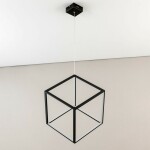 Фото 3 CL719301 Куб Черный Св-к Подвес, LED 40W*4000K