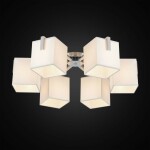 Фото 1 CL465161 Стенли Хром+Белый Св-к Люстра