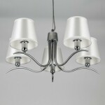 Фото 4 CL439151 Эмма Хром+Белый Св-к Люстра